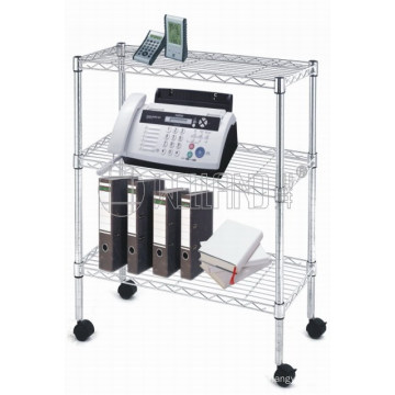 Portable ajustable DIY Oficina de alambre de metal Rack (LD753590A3C)